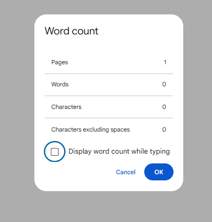 How to Check Word Count on Google Docs